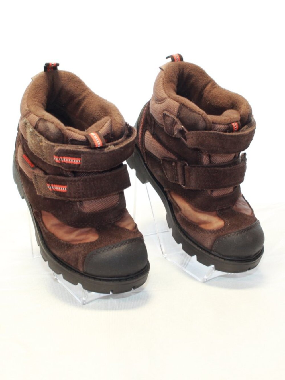 Pediped Size 12-12.5 Brown Leather/Suede/Nylon Spencer Waterproof Lug Sole Boots